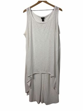 Torrid White Sleeveless Top Size 3X Plus Size Tank Blouse